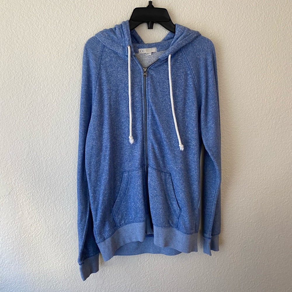 F21 Blue Hoodie